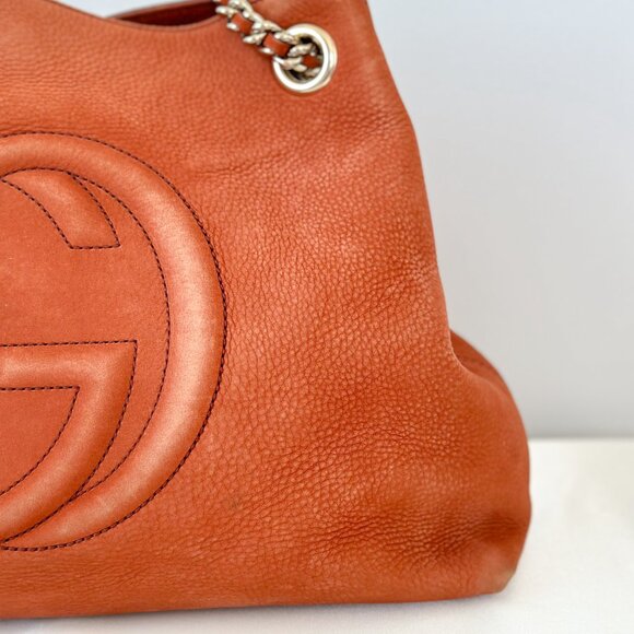 Gucci Soho Chain Tote Shoulder Bag - Picture 2 of 16